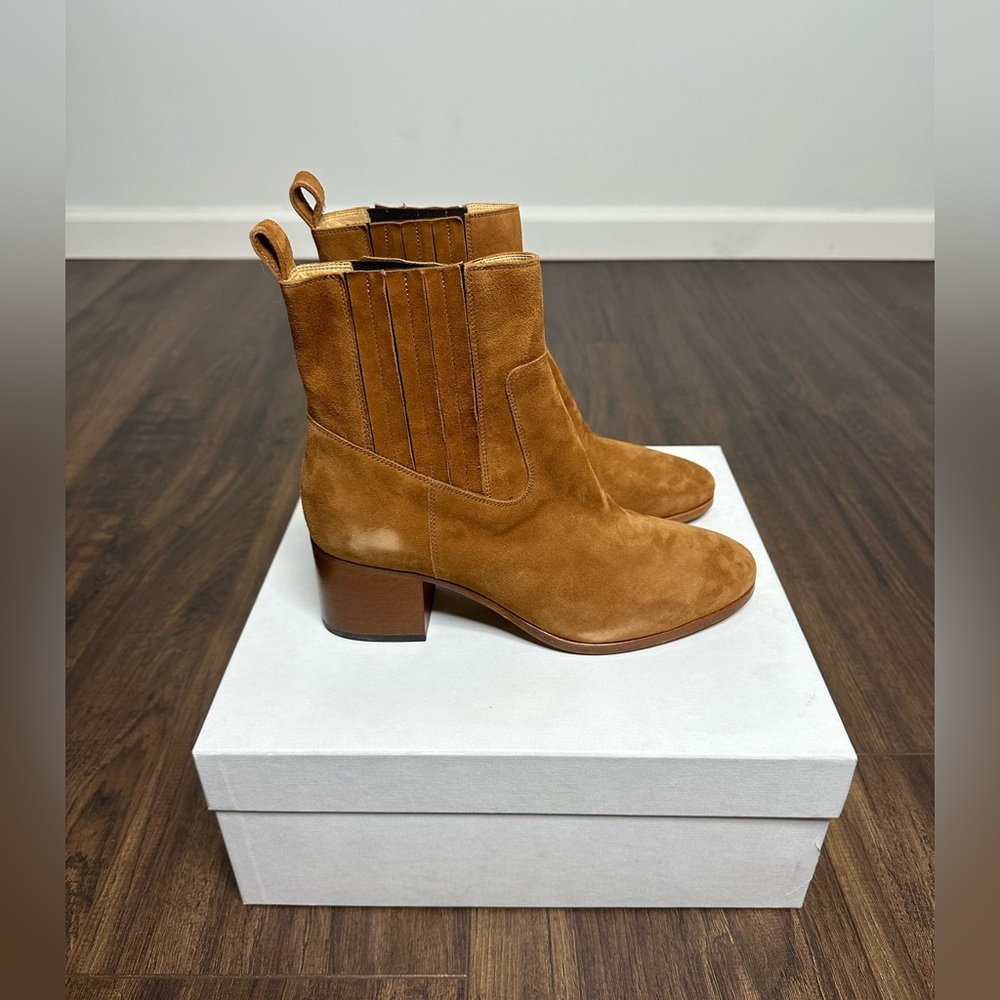Frame Le Rue Suede Booties - Picture 3 of 8